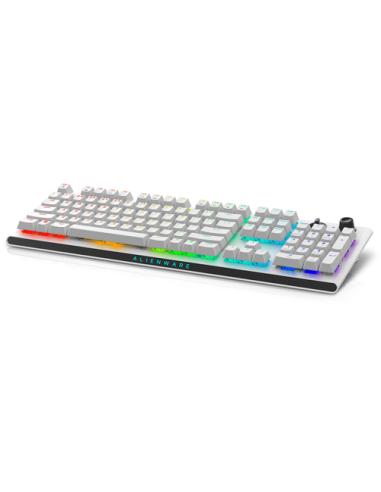 Alienware Tri-Mode AW920K teclado Juego USB + RF Wireless + Bluetooth Blanco