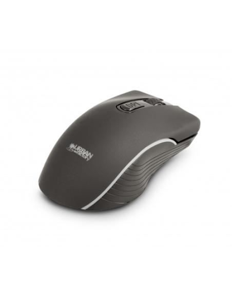 Urban Factory Onlee ratón Juego Ambidextro RF Wireless + Bluetooth Óptico 2400 DPI