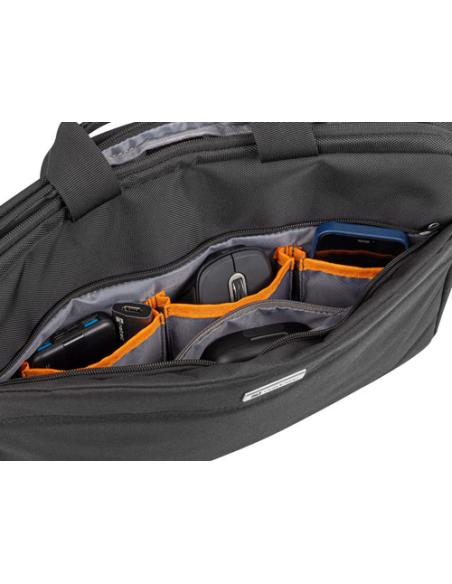 NATEC Nanger 39,6 cm (15.6") Maletín Negro