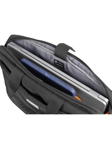 NATEC Nanger 39,6 cm (15.6") Maletín Negro