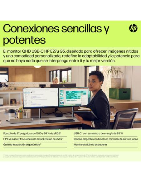 HP Monitor USB-C QHD E27u G5