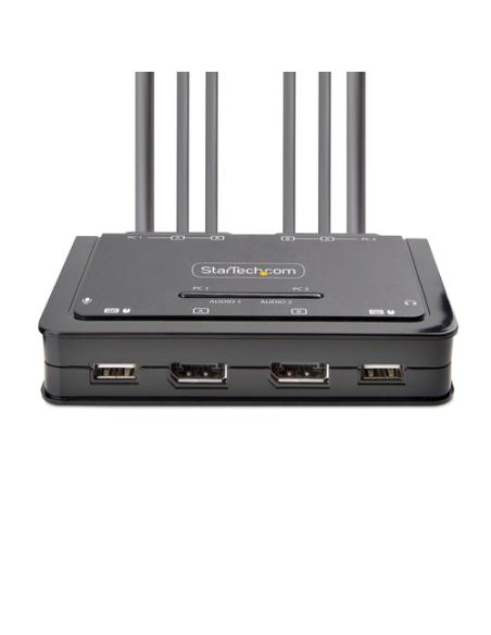 StarTech.com C2-DD46-UA2-CBL-KVM interruptor KVM Negro