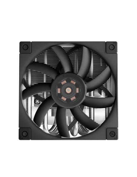DeepCool AN600 Procesador Refrigerador de aire 12 cm Aluminio, Negro 1 pieza(s)