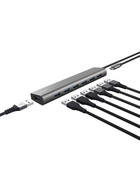 Trust Halyx USB 3.2 Gen 1 (3.1 Gen 1) Type-A 5000 Mbit/s Plata