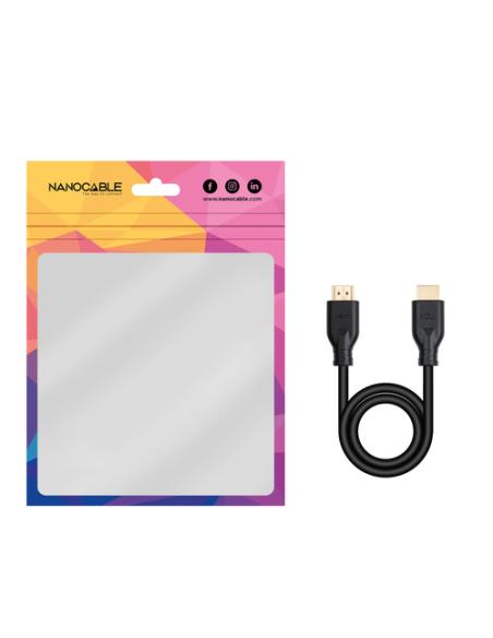 Nanocable Cable HDMI V2.0 4K@60Hz 18Gbps A/M-A/M CCS 2 m