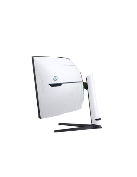 Samsung G95NC pantalla para PC 144,8 cm (57") 7680 x 2160 Pixeles Dual UHD LED Negro, Blanco