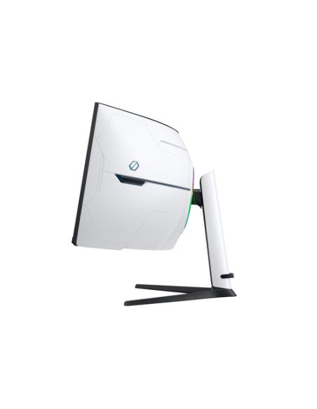 Samsung G95NC pantalla para PC 144,8 cm (57") 7680 x 2160 Pixeles Dual UHD LED Negro, Blanco
