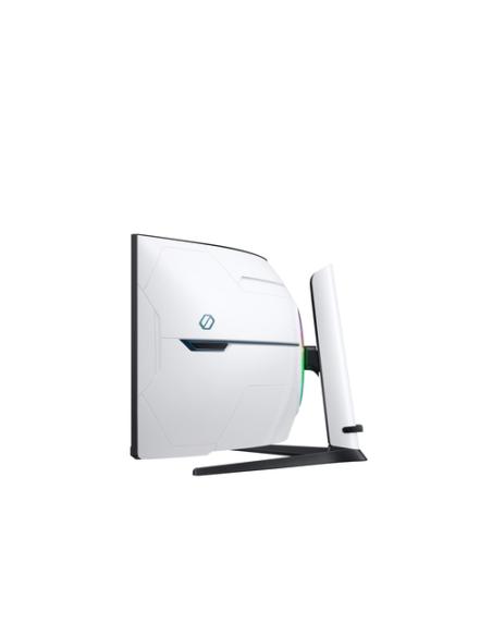 Samsung G95NC pantalla para PC 144,8 cm (57") 7680 x 2160 Pixeles Dual UHD LED Negro, Blanco