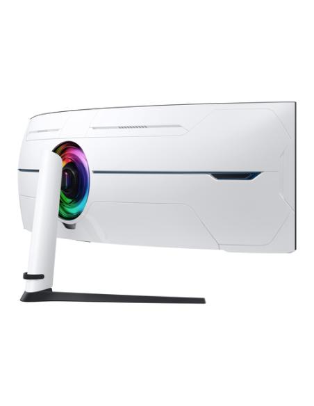 Samsung G95NC pantalla para PC 144,8 cm (57") 7680 x 2160 Pixeles Dual UHD LED Negro, Blanco