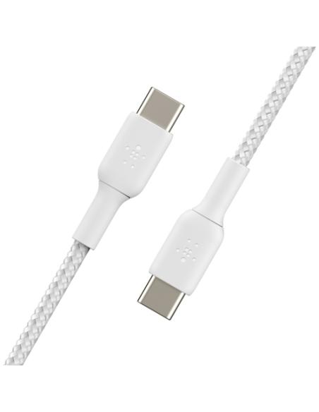 Belkin CAB004BT1MWH2PK cable USB USB 2.0 1 m USB C Blanco