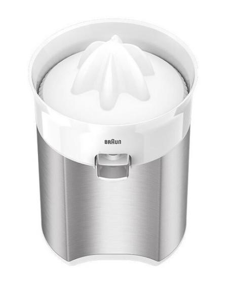 Braun CJ5050 WH prensa de cítricos eléctricos 60 W Metálico, Blanco