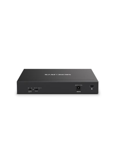 Mercusys MS108GP switch Gestionado Gigabit Ethernet (10/100/1000) Energía sobre Ethernet (PoE) Negro