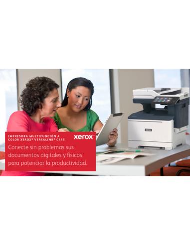 Xerox VersaLink C415 A4 40 ppm Copia/impresión/escaneado/fax a doble cara PS3 PCL5e/6 2 bandejas 251 hojas