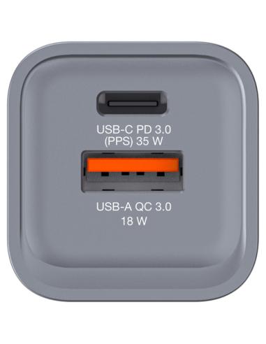 Verbatim GNC-35 Universal Negro, Gris Corriente alterna Carga rápida Interior