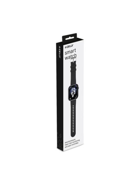Celly TRAINERMATEBK Relojes inteligentes y deportivos 4,6 cm (1.81") Digital 240 x 240 Pixeles Pantalla táctil Negro