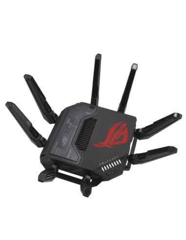 ASUS ROG Rapture GT-BE98 router inalámbrico 10 Gigabit Ethernet Quad-band (2.4 GHz / 5 GHz-1 / 5 GHz-2 / 6 GHz) Negro