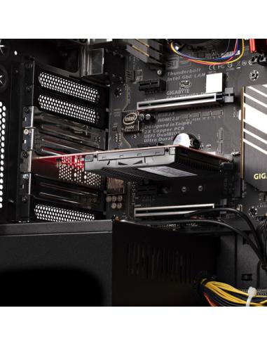 StarTech.com Tarjeta Adaptador U.3 a PCIe - Adaptador PCIe 4.0 x4 para SSDs U.3 NVMe de 2,5" - Tarjeta de Expansión PCI Express 
