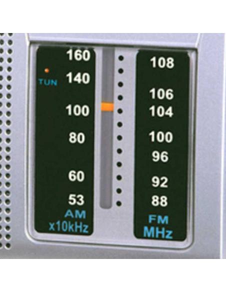 Haeger PR-BIB.001A radio Portátil Digital Plata