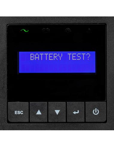 Eaton 9E1000IR sistema de alimentación ininterrumpida (UPS) Doble conversión (en línea) 1 kVA 900 W 4 salidas AC