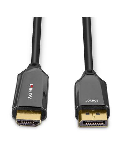 Lindy 40931 adaptador de cable de vídeo 2 m HDMI tipo A (Estándar) DisplayPort Negro
