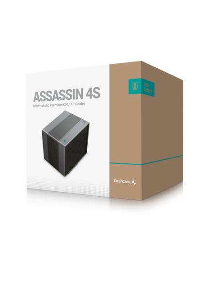 DeepCool ASSASSIN 4S Procesador Refrigerador de aire 14 cm Negro 1 pieza(s)