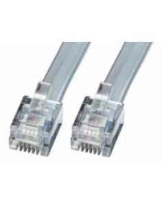 Lindy 34223 RJ-12 M/M 2.0m, 2 m, RJ-12, RJ-12, Macho, Macho, Gris 2