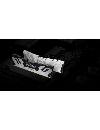 Kingston Technology FURY 16 GB 6400 MT/s DDR5 CL32 DIMM Renegade White XMP