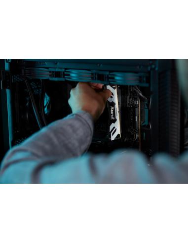 Kingston Technology FURY 16 GB 6400 MT/s DDR5 CL32 DIMM Renegade White XMP
