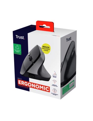 Trust Bayo II ratón Médico mano derecha RF inalámbrico Óptico 2400 DPI