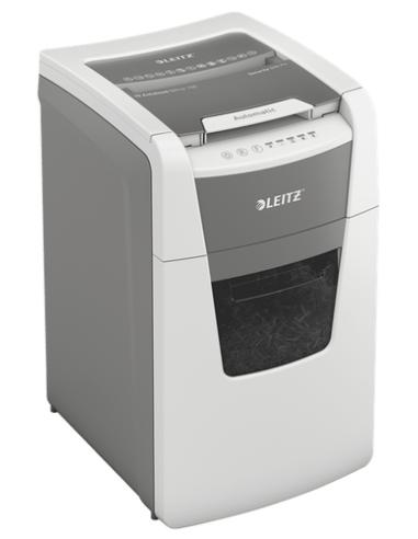 Leitz 80130000 triturador de papel Corte cruzado 55 dB 22 cm Gris, Blanco