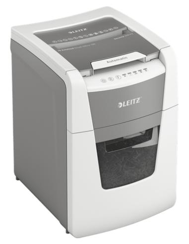 Leitz 80110000 triturador de papel Corte cruzado 55 dB 22 cm Gris, Blanco