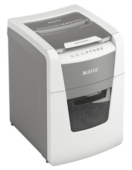 Leitz 80110000 triturador de papel Corte cruzado 55 dB 22 cm Gris, Blanco