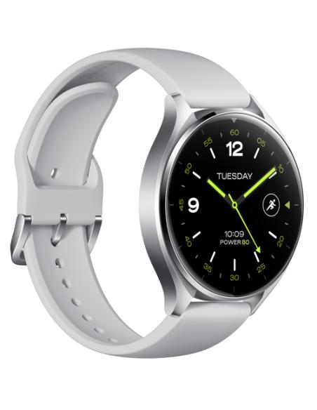 Xiaomi Watch 2 3,63 cm (1.43") AMOLED 46 mm Digital 466 x 466 Pixeles Pantalla táctil Plata Wifi GPS (satélite)