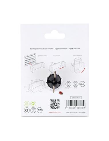 DCU Advance Tecnologic 36100400 soporte Soporte activo para teléfono móvil Teléfono Negro