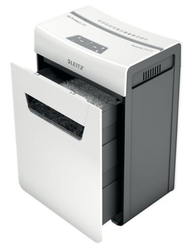 Leitz 80950000 triturador de papel Microcorte 55 dB Gris, Blanco