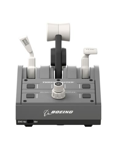 Thrustmaster TCA Quadrant Boeing Edition Gris USB Palanca de mando PC, Xbox, Xbox One X, Xbox Series S