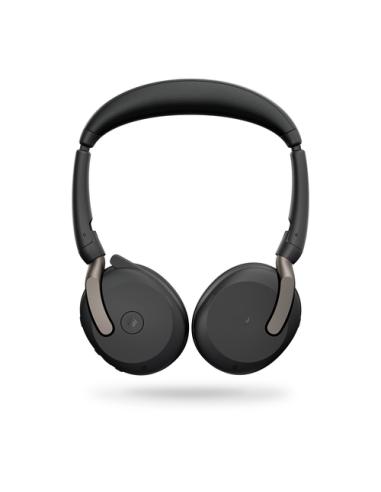 Jabra Evolve2 65 Flex Auriculares Inalámbrico y alámbrico Diadema Oficina/Centro de llamadas Bluetooth Negro