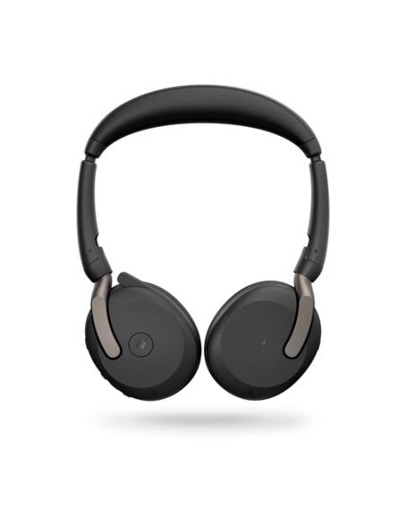 Jabra Evolve2 65 Flex Auriculares Inalámbrico y alámbrico Diadema Oficina/Centro de llamadas Bluetooth Negro