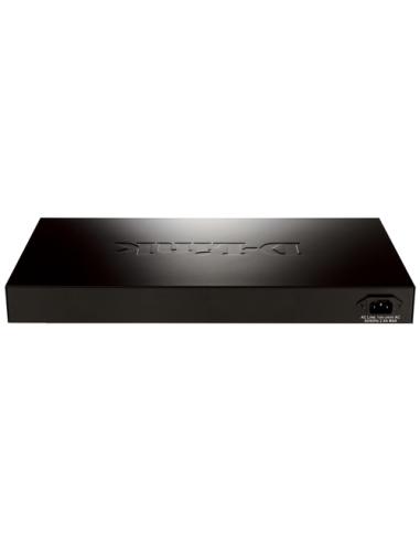 D-Link DGS-1210-28P Gestionado L2 Gigabit Ethernet (10/100/1000) Energía sobre Ethernet (PoE) 1U