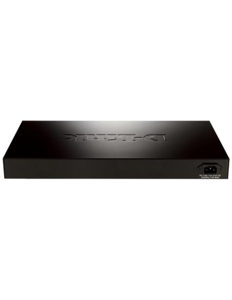 D-Link DGS-1210-28P Gestionado L2 Gigabit Ethernet (10/100/1000) Energía sobre Ethernet (PoE) 1U