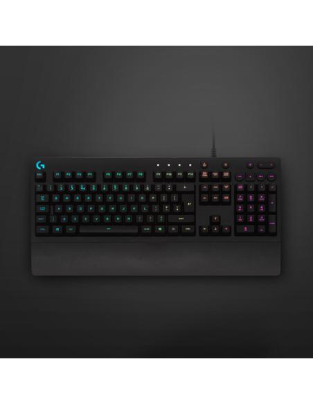 Logitech G G213 Prodigy teclado Juego USB QWERTY Internacional de EE.UU. Negro