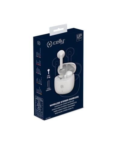 Celly BUZ2 Auriculares True Wireless Stereo (TWS) Dentro de oído Llamadas/Música USB Tipo C Bluetooth Blanco