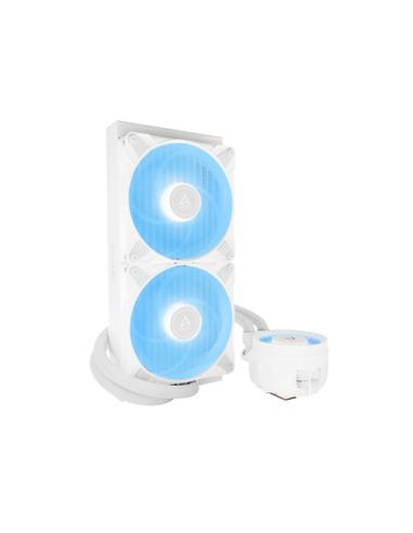 ARCTIC Liquid Freezer III 280 A-RGB Procesador Sistema de refrigeración líquida todo en uno 14 cm Blanco 1 pieza(s)
