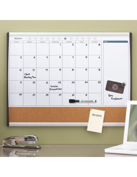 Rexel Combo organizador mensual + tablero corcho (585 x 430 mm)