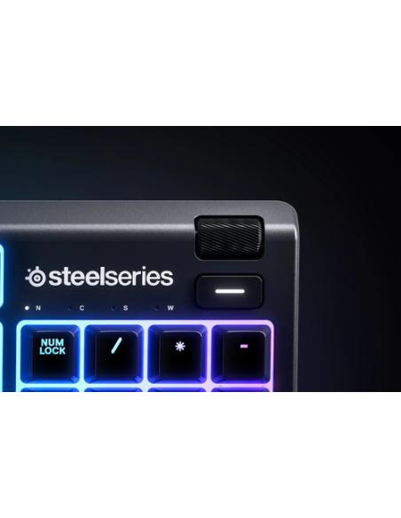 Steelseries APEX 3 teclado Juego USB QWERTY Portugués Negro