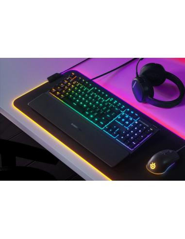 Steelseries APEX 3 teclado Juego USB QWERTY Portugués Negro