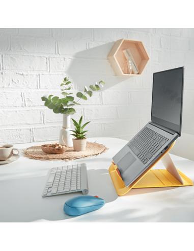 Leitz Ergo Cosy Soporte para ordenador portátil Amarillo 43,2 cm (17")
