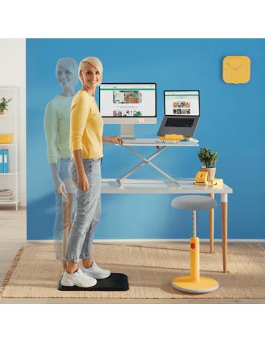 Leitz Ergo Cosy Soporte para ordenador portátil Amarillo 43,2 cm (17")