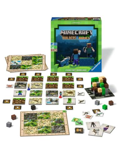 Ravensburger Minecraft Builders & Biomes Juego de mesa Juego de fichas