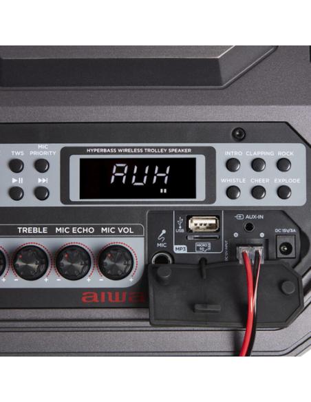 Aiwa KBTUS-710 altavoz portátil o de fiesta Negro 90 W